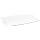 Carlisle 3332002 White 10-Inch Rave Rectangular Platter (Case of 6)