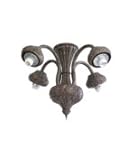 Monte Carlo MC182FB 4 Light Fan Light Kit in Florentine Bronze