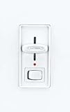 Lutron Dimmers S603PNL 600W 3-Way, Preset Dimmer with Nightlight White Skylark multi-locations