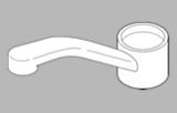 Delta Faucet RP5881 Spout Swing Chrome