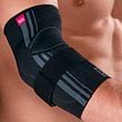 Epicomed® ELBOW SUPPORT WITH ACCU-PRESSURE SILICONE INSERT, Black