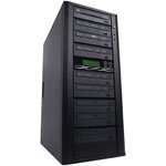 ILY DM-ILY-ADP1609HUBK (BLACK) SPARTAN PRO 1 TO 9 CD / DVD DUPLICATOR SYSTEM W/ 18X PIONEER DRIVE 1