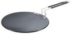 Prestige Hard Anodised CookwareInduction Base Roti Tawa, 225mm, Black Prestige Hard Anodised CookwareInduction Base Roti Tawa, 225mm, Black