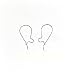 Sterling Silver Earring Hooks Kidney Wires Light (10)