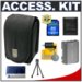 Canon PowerShot PSC-85 Deluxe Soft Carrying Case + NB-2LH Battery + 4GB Card + Tripod + Accessory Kit for G7, G9 Digital Cameras