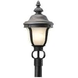 82986PBLE-746 - SeaGull Lighting Two-Light Fluorescent Outdoor Post Lantern