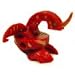 Bakugan Battle Brawlers Game Single LOOSE Figure Nova 12 Dragonoid [Red]