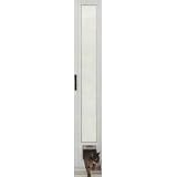 4-Way Cat Flap Pet Patio Door (Mill) (10H door with 6sq. opening)