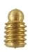 Williams Metal Bead Shotgun Sights, Gold Bead Thread 3 56 3/32''Dia .067''
