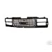 Chrome Grille Grill 1994-1998 Gmc Sierra Pickup Truck 1994-1999 Suburban Yukon Composite Type Headlight