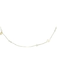 Jewelplus Freshwater Cultured Pearl 32" Necklace 14K Yellow Necklace