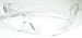 Condor 1FYX6 Safety Eyewear, Scratch Resist, Clear Lens