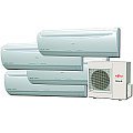 Fujitsu Quad Zone 36RMLQ (9+9+9+9) Wall Heat Pump 15 SEER - 36,000 BTU (3 Ton)