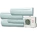 Fujitsu Quad Zone 36RMLQ (9+9+9+9) Wall Heat Pump 15 SEER - 36,000 BTU (3 Ton)