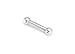 316L Surgical Steel Straight Barbell 6g