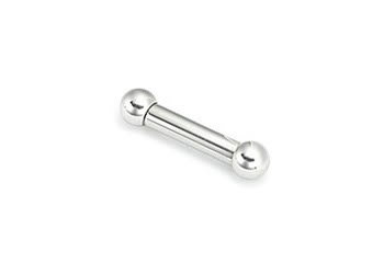 316L Surgical Steel Straight Barbell 6g