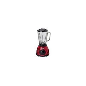 Aroma ABD-530RG 1-1 2-Liter 500-Watt Blender Cast Metal Red Color Base, Glass Jar by Aroma