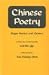 Chinese Poetry: Major Modes and Genres