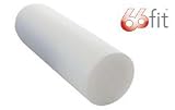 66FIT ELITE FOAM ROLLER - WHITE - 10CM X 45CM