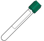 BD Vacutainer Plus Plastic Plasma Tubes, Green, 13 x 100 mm x 6.0 mL, 1000/Ca, BD367878