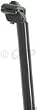 Kalloy 27.2x350mm Black seatpost