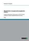 Produkt-Bild: Minderheiten in Europa und europ&auml;ischen L&auml;ndern: Analyse ausgew&auml;hlter Textausz&uuml;ge von Will Kymlicka und Rainer Hofmann (Minderheitenkonvention)