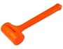 Neiko Tools USA 3 lb Dead Blow Hammer, Neon Orange