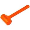 Neiko Tools USA 2 lb Dead Blow Hammer, Neon Orange