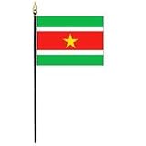 Republic of Suriname Miniature Flag