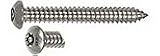 IMPERIAL 161393-2 S/S ANTI-THEFT SHEET METAL SCREW 12x1-1/2 (PACK OF 500)