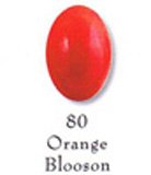 Mirage Nail Polish Orange Blooson 80