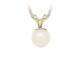 June Birthstone Pendant (Pearl)