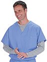 Scrubs - Landau Men's Vented Scrub Top