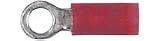 IMPERIAL 70989-1 NYLON WIRE RANGE RING TERMINAL #6 -RED (PACK OF 50)
