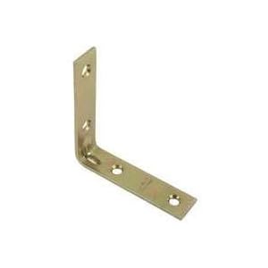 Stanley Hardware 1-1 2-Inch Corner Brace, Satin Brass, 4-Pack #802201 by 