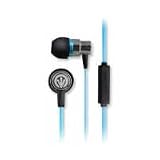 iFrogz EP-TP-MIC-BLU Transport EarBuds with Mic - Retail Packaging - Blue