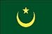 2 x 3 FT - MAURITANIA FLAG - INDOOR-PARADE