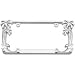 Cruiser Accessories Palm Tree Chrome License Plate Frame