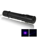 100mW 405nm Handheld Violet Purple Blue Laser Pointer Pen (1 x 18650 included)