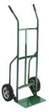 Wesco 636 210332Hand Truck w/ Poly Offset Solid Rubber Wheels