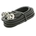 Coaxial Cable 100 Feet - RG58 Coax Cable - 100 Ft BNC Cable - 100 Ft Coaxial Cable - RG58 BNC - RG 58 Coax Cable - BNC Cable 100ft -100 Foot Coaxial Cable - 50 Ohm BNC Cable - 30.5 M - STEREN 205-570