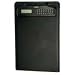 OIC83336 - Plastic Clipboard,w/Calculator Dual Battery,9x13-3/4,Black