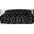 Black Dog Bed - extra-large pet settee - from Mr Pillow