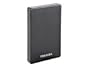 Toshiba PA4263E-1HF4 STOR.E Alu 2S 640GB externe Festplatte (6,4 cm (2,5 Zoll), 5400rpm, USB 3.0) schwarz