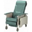 Deluxe 3 Position Recliner Fabric: Jade, Size: Adult