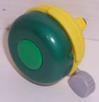 Bicycle Poppy Green Yellow Bike Bell