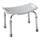 Moen DN7025 Home Care Adjustable Tub and Shower Seat, White (Not CA / VT Compliant)