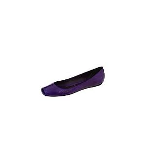 Buy Sigerson Morrison 9345AA | Ladies Dress Flat Shoes Purple Eel Skin by Sigerson Morrison