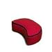 Sports : Meditationskissen Mond Rot