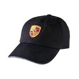 Porsche Black Crest Logo Cap by Porsche